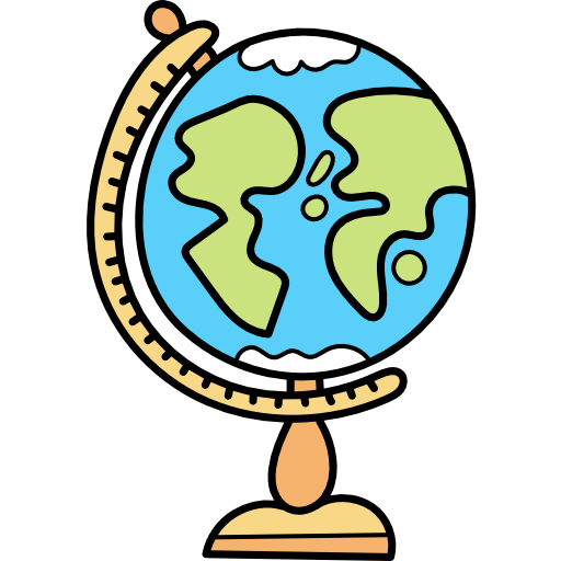 029 earth globe