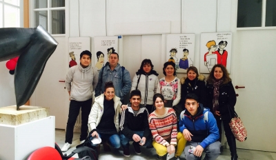 Alumnos del CEPA asistieron a una exposición sobre el &quot;machismo en nuestra sociedad&quot; en el Centro de Servicios Sociales de Almansa