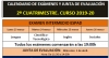 Calendario de Exámenes del 2ª Cuatrimestre - ALMANSA 2019/20