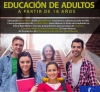 Abierto Plazo de Admisión en Enseñanzas para personas adultas, curso 2018/2019.