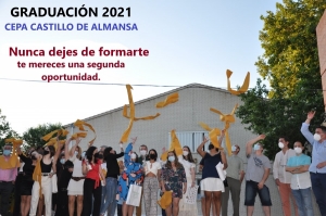 ACTO DE GRADUACIÓN EN ALMANSA - TITULADOS 2019 a 2021 - EDUCACIÓN SECUNDARIA